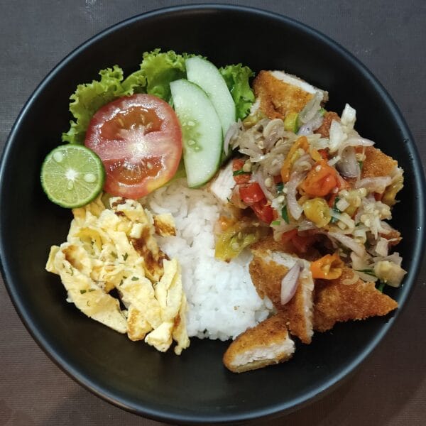 Rice Bowl Sambal Matah